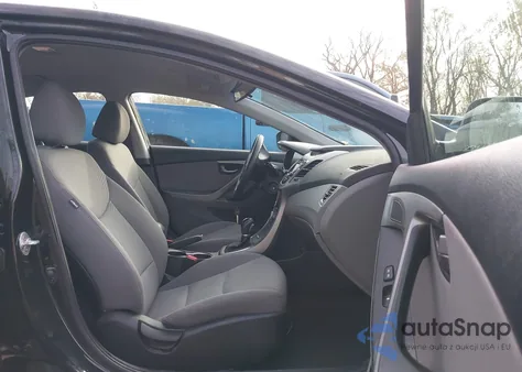 2014 Hyundai Elantra Se из США, поврежденный, VIN 5NPDH4AE8EH531355